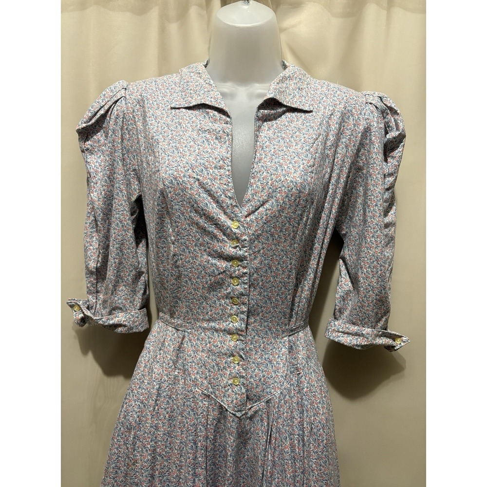 Vintage Clues Collection Floral Cottagecore Feminine Dress 9-10 - Picture 5 of 12